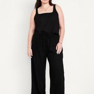Old Navy Plus Size Wide Leg Linen Blend Pants 3XL